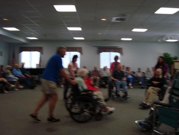 More Square Dance WheelChair Style with Don