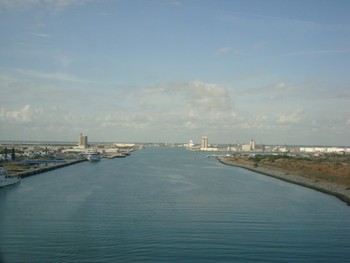 Coming into Port Canaveral