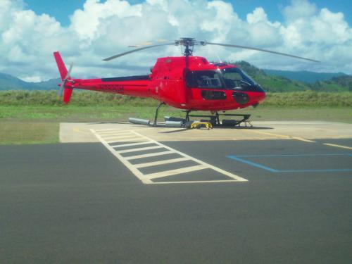 Our Helicopter In Kauai